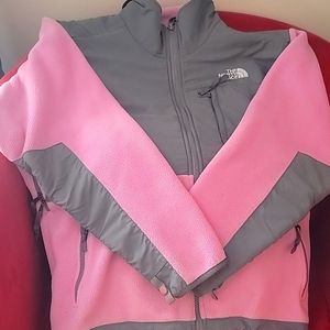 The North Face Pink & Gray Jacket/Coat